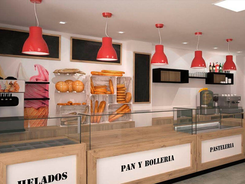 Empresa de decoración y reformas de panaderías en Valencia